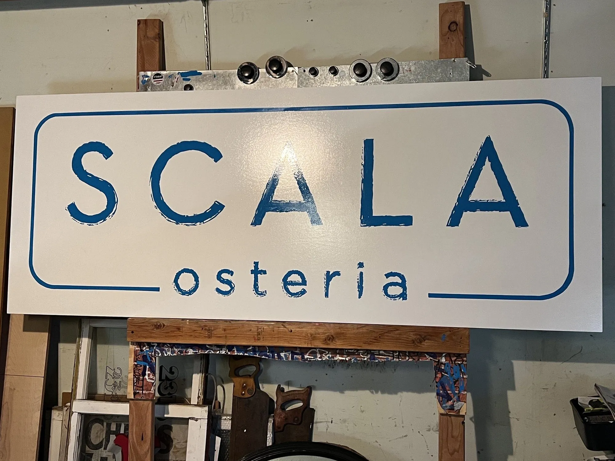 SCALA OSTERIA — PAINTED SIGN